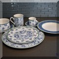 P01. Set of Villeroy and Boch Cordoba china. 